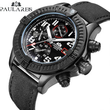 Load image into Gallery viewer, Men Automatic Self Wind Mechanical Canvas watches