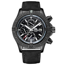 Load image into Gallery viewer, Men Automatic Self Wind Mechanical Canvas watches