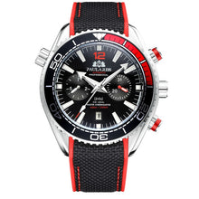 Load image into Gallery viewer, Men Automatic Self Wind Mechanical Canvas Rubber James Bond 007 Style watches