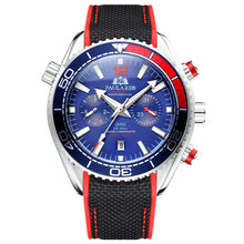 Load image into Gallery viewer, Men Automatic Self Wind Mechanical Canvas Rubber James Bond 007 Style watches