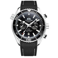 Load image into Gallery viewer, Men Automatic Self Wind Mechanical Canvas Rubber James Bond 007 Style watches