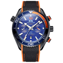 Load image into Gallery viewer, Men Automatic Self Wind Mechanical Canvas Rubber James Bond 007 Style watches