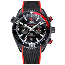 Load image into Gallery viewer, Men Automatic Self Wind Mechanical Canvas Rubber James Bond 007 Style watches