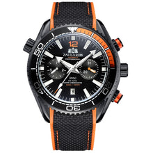 Load image into Gallery viewer, Men Automatic Self Wind Mechanical Canvas Rubber James Bond 007 Style watches