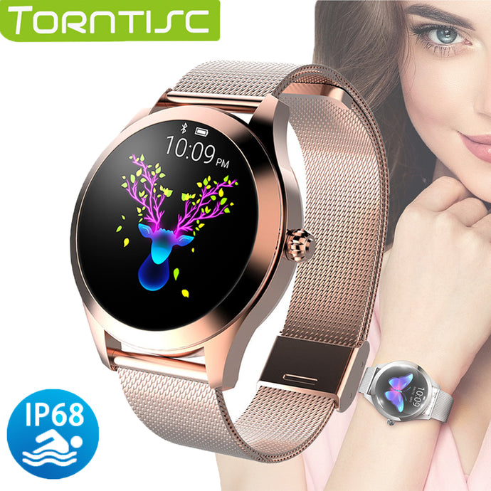 Torntisc Women Smart Watch IP68 Waterproof watches