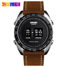 Load image into Gallery viewer, Men Quartz Watches Outdoor Drum Casual Digital Watches Waterproof