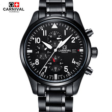 Load image into Gallery viewer, High-end automatic watch men's carnival pilot sports watch waterproof