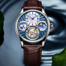 Load image into Gallery viewer, AESOP 100% Real Tourbillon Automatic Mechanical Watch Men Wrist Mens Watches Top Brand Luxury Skeleton Clock Relogio Masculino