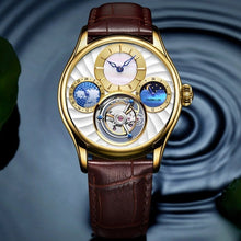 Load image into Gallery viewer, AESOP 100% Real Tourbillon Automatic Mechanical Watch Men Wrist Mens Watches Top Brand Luxury Skeleton Clock Relogio Masculino