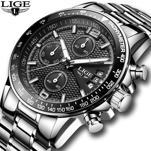 2018 New LIGE Mens Watches